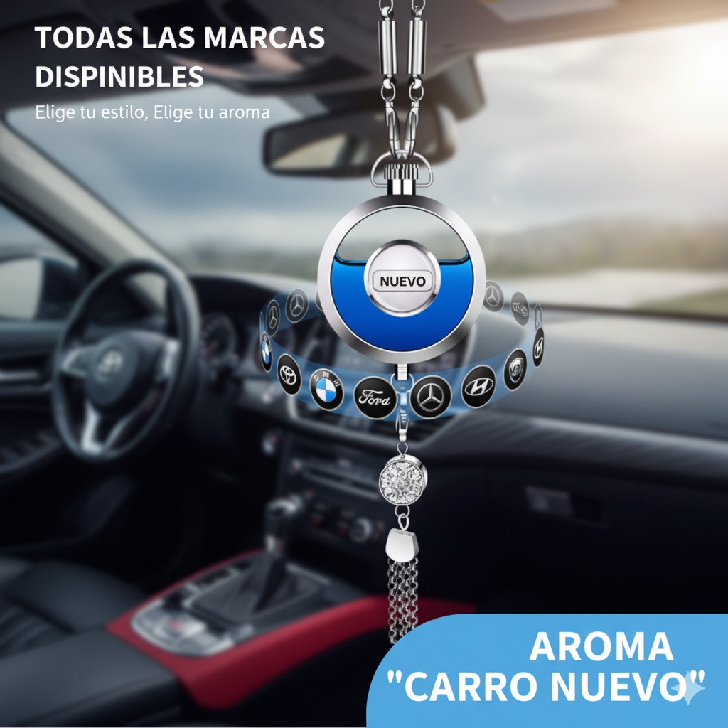colgante ambientador para coche